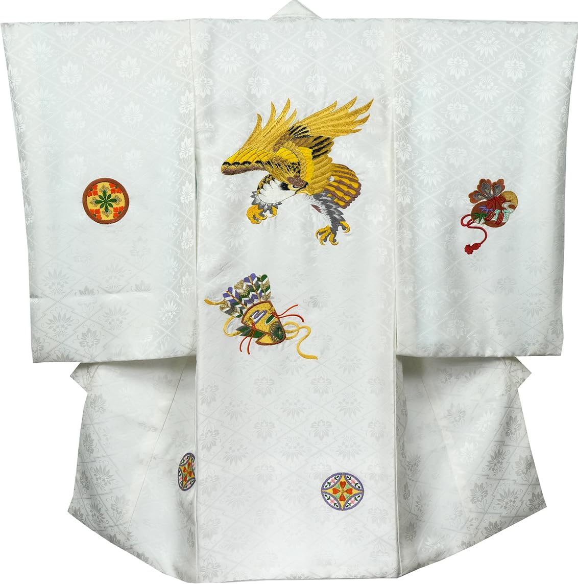 TMK 振袖フルセット（７点）　正絹　成人式　赤系　シンプルなデザイン 振袖フルセット（7点） 正絹 成人式 赤系 シンプルなデザイン